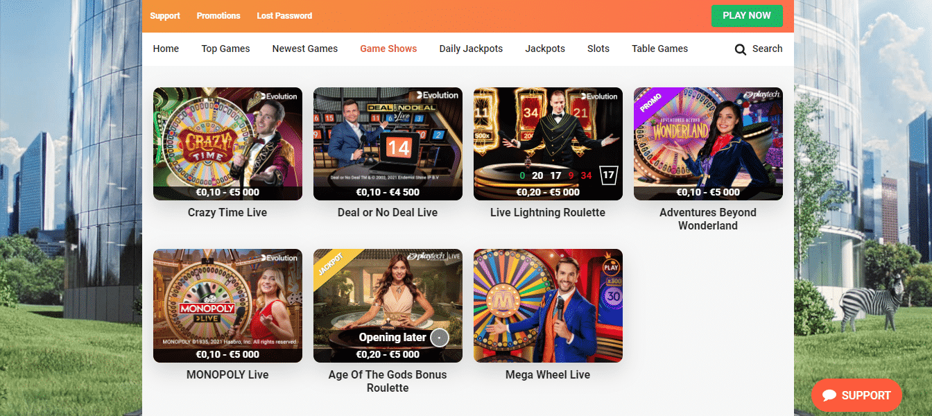 LeoVegas Live Casino