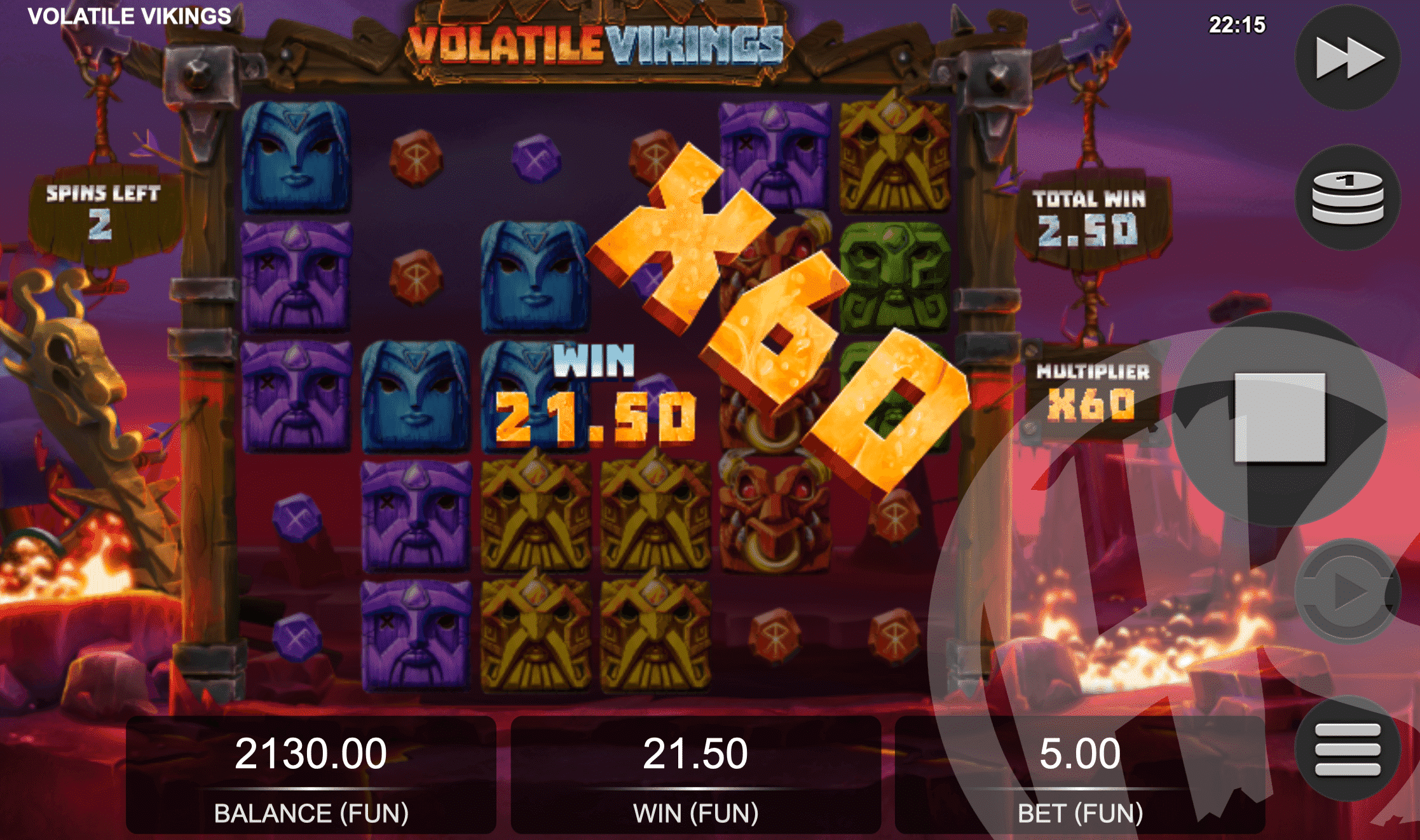 Volatile Vikings Free Spins