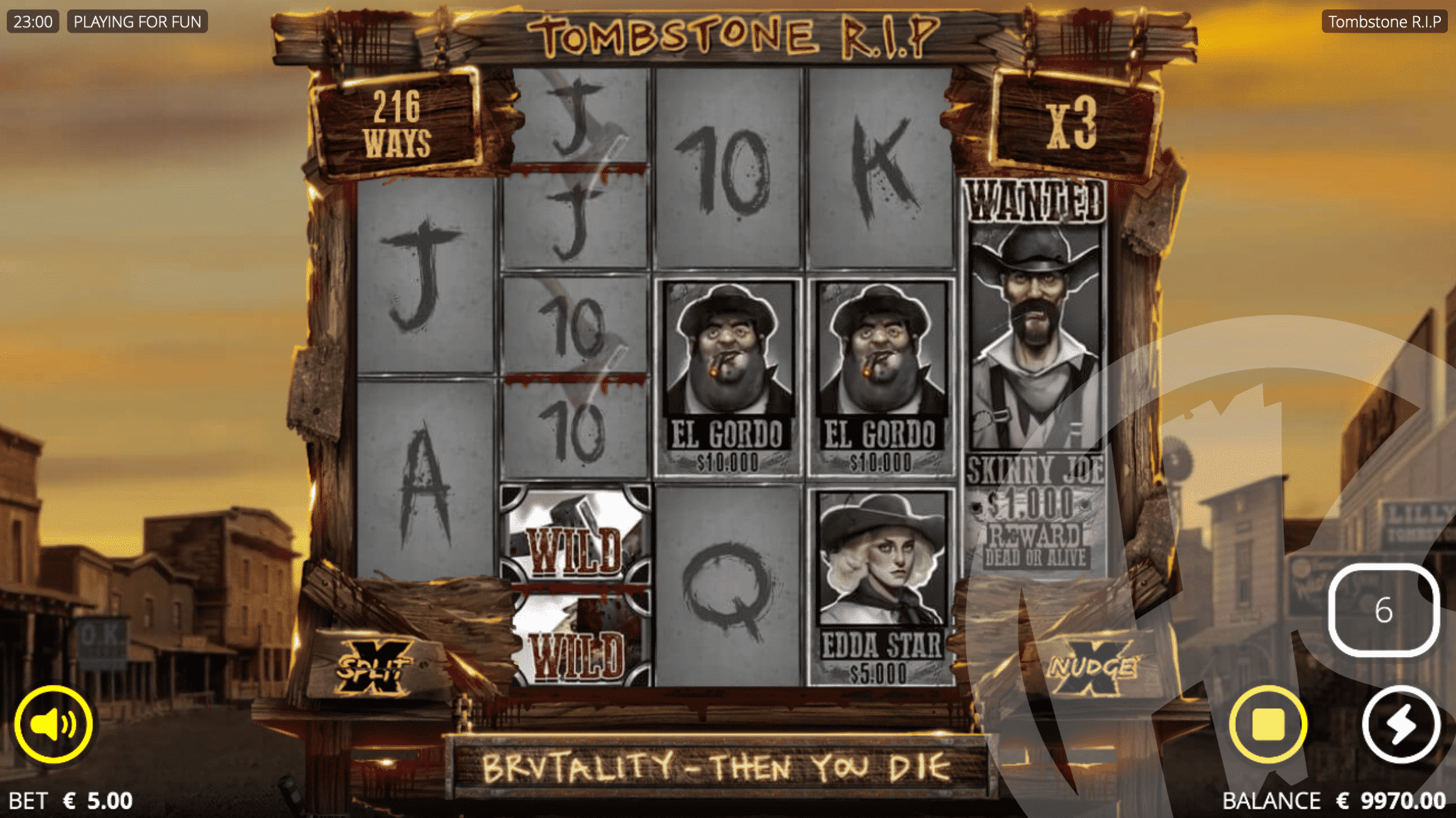 Hang 'Em High Freespins