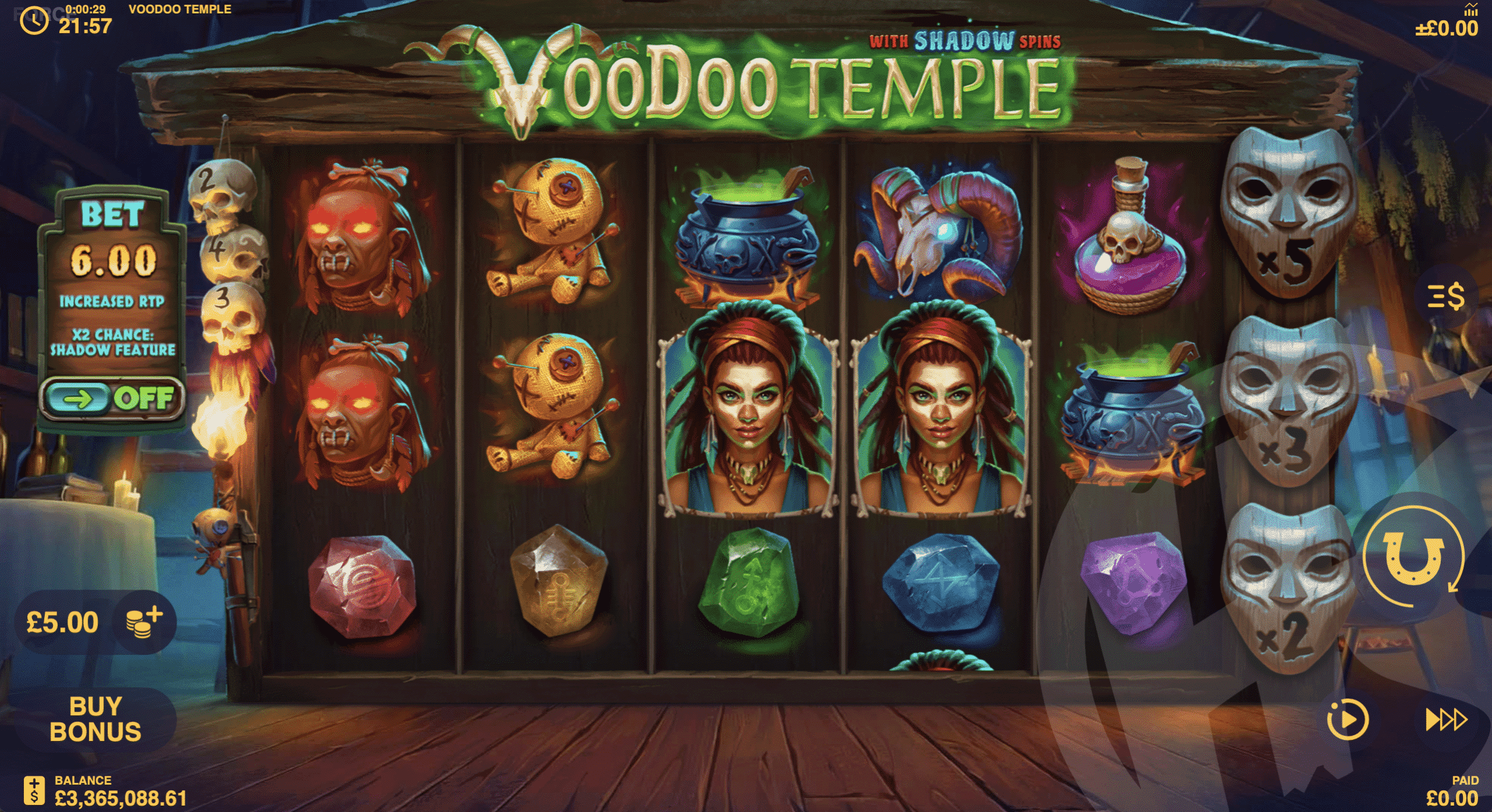 Voodoo Temple Base Game