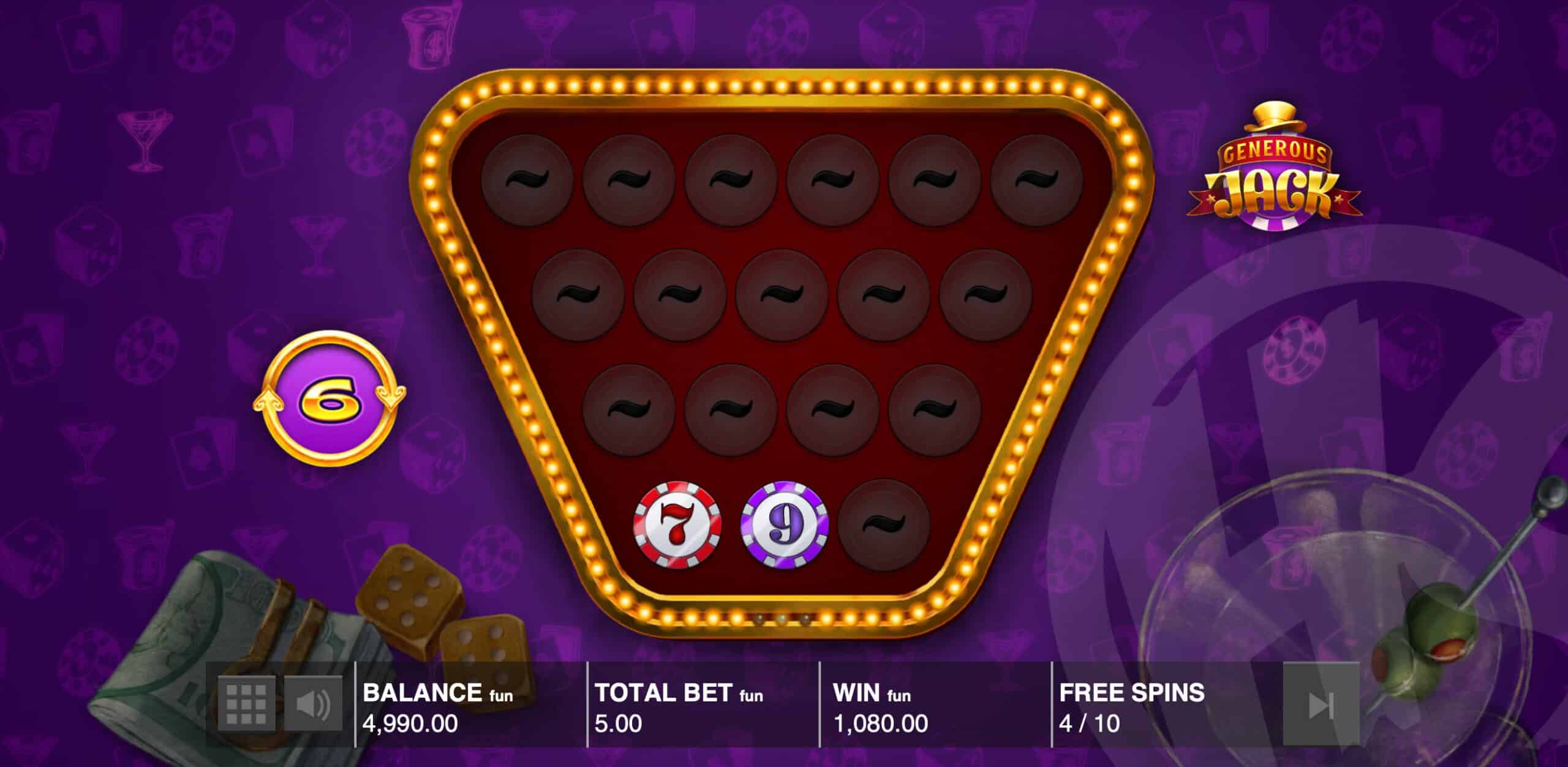 Generous Jack Free Spins