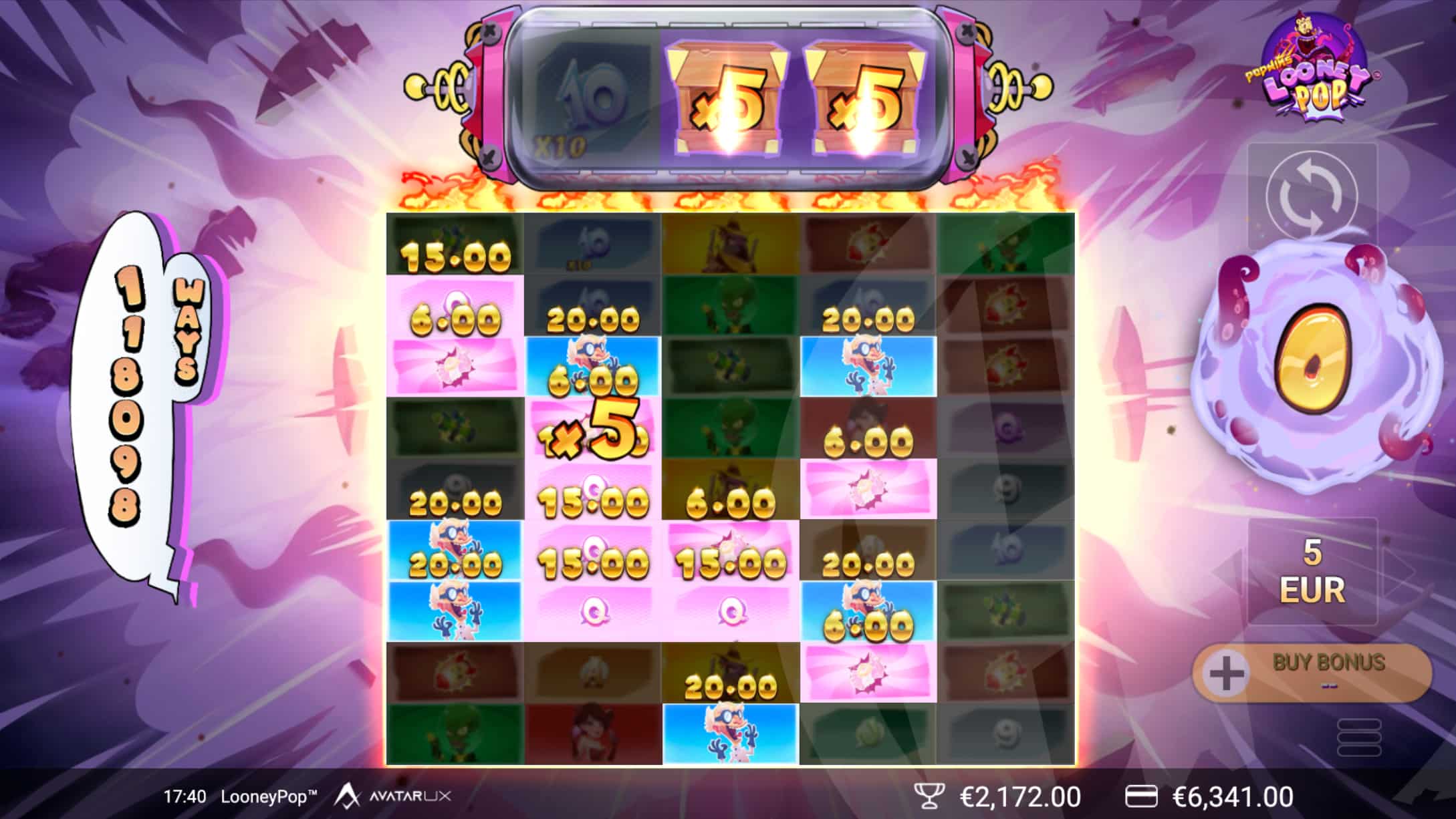 LooneyPop Free Spins