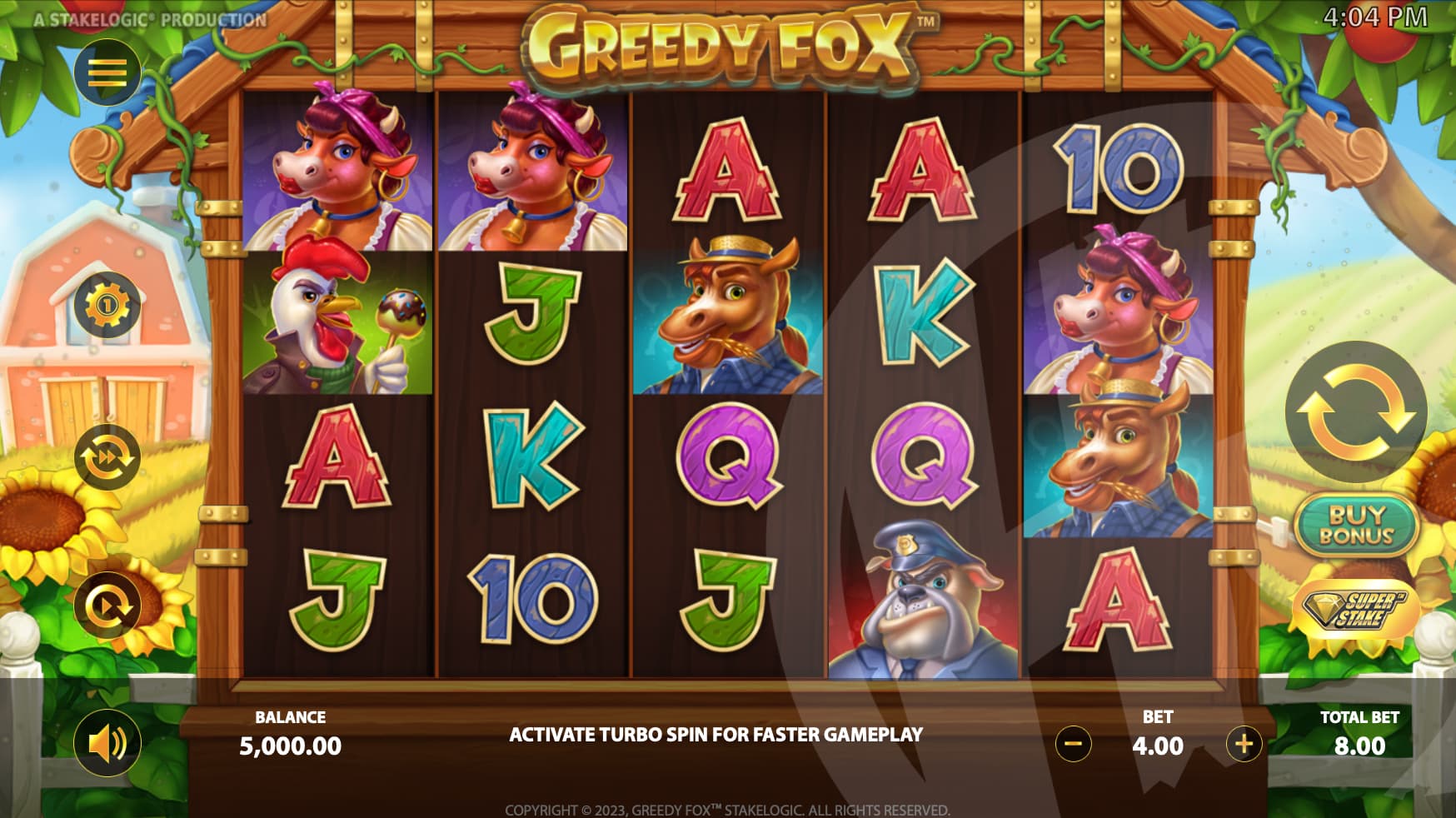 Greedy Fox Base Game