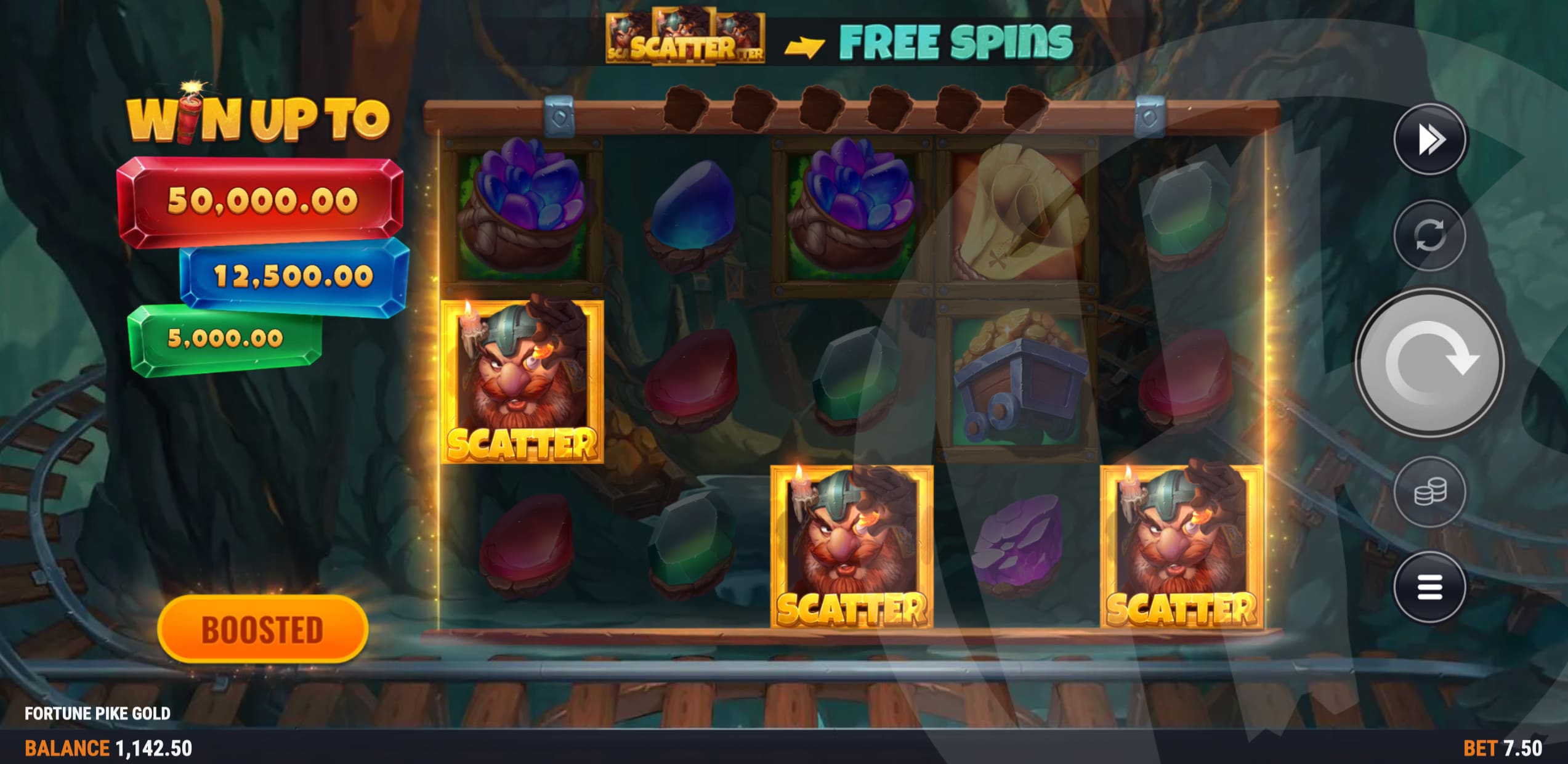 Land 3 Scatter Symbols to Trigger Free Spins