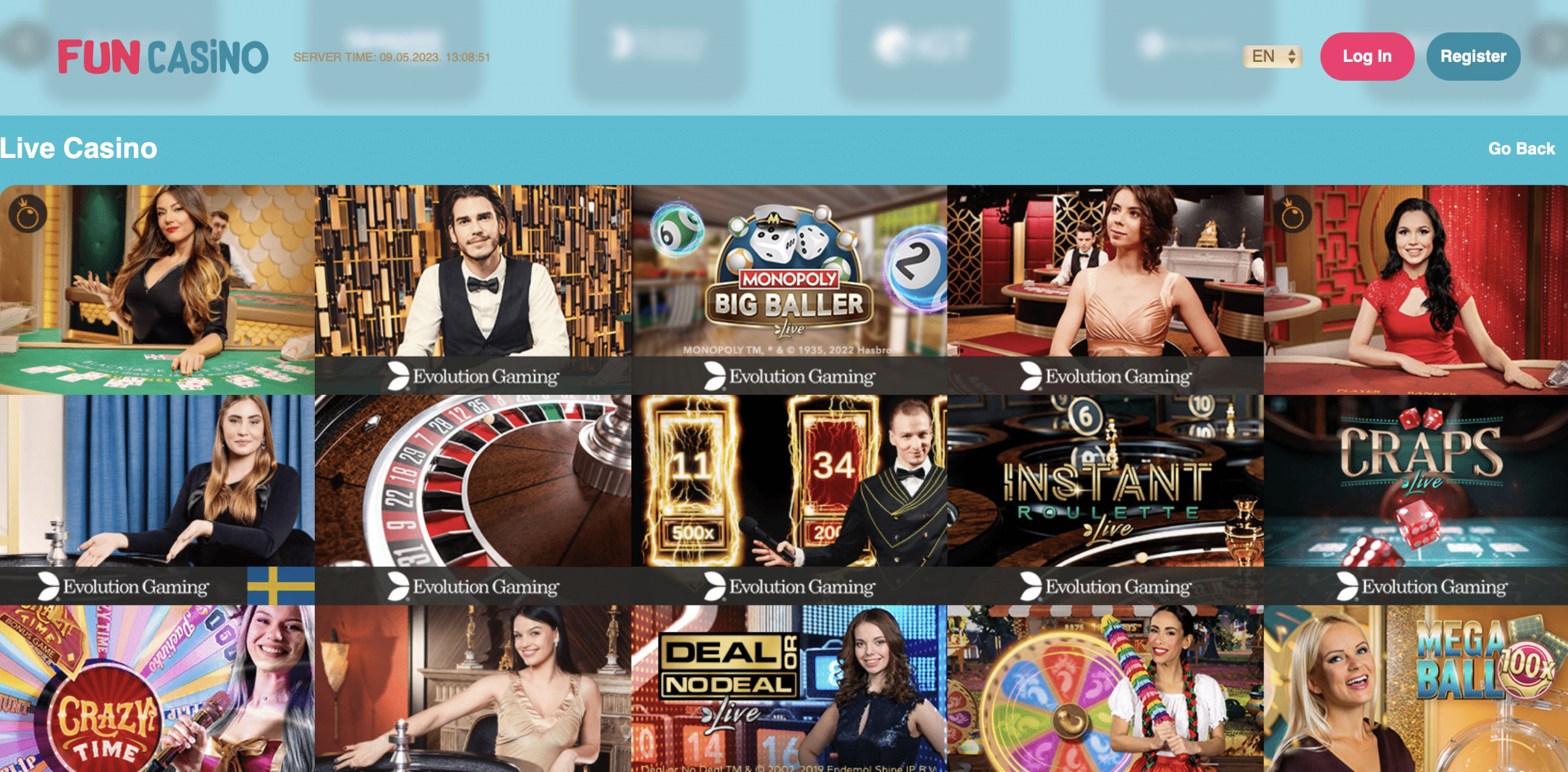 Fun Casino Live Casino