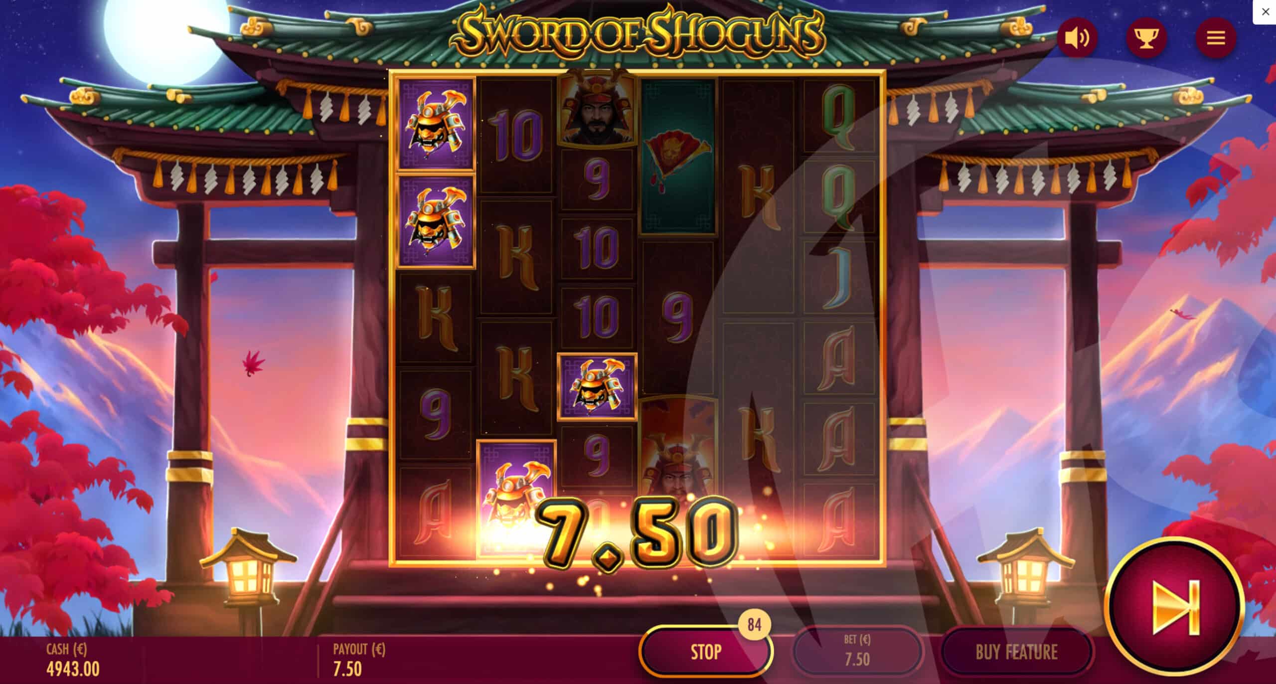 Sword of Shoguns Offers Players 5,040 Ways to Win