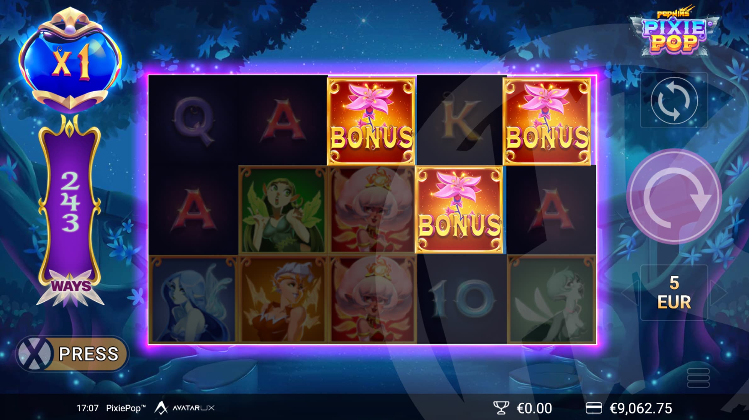 Land 3 or More Bonus Symbols to Trigger Free Spins