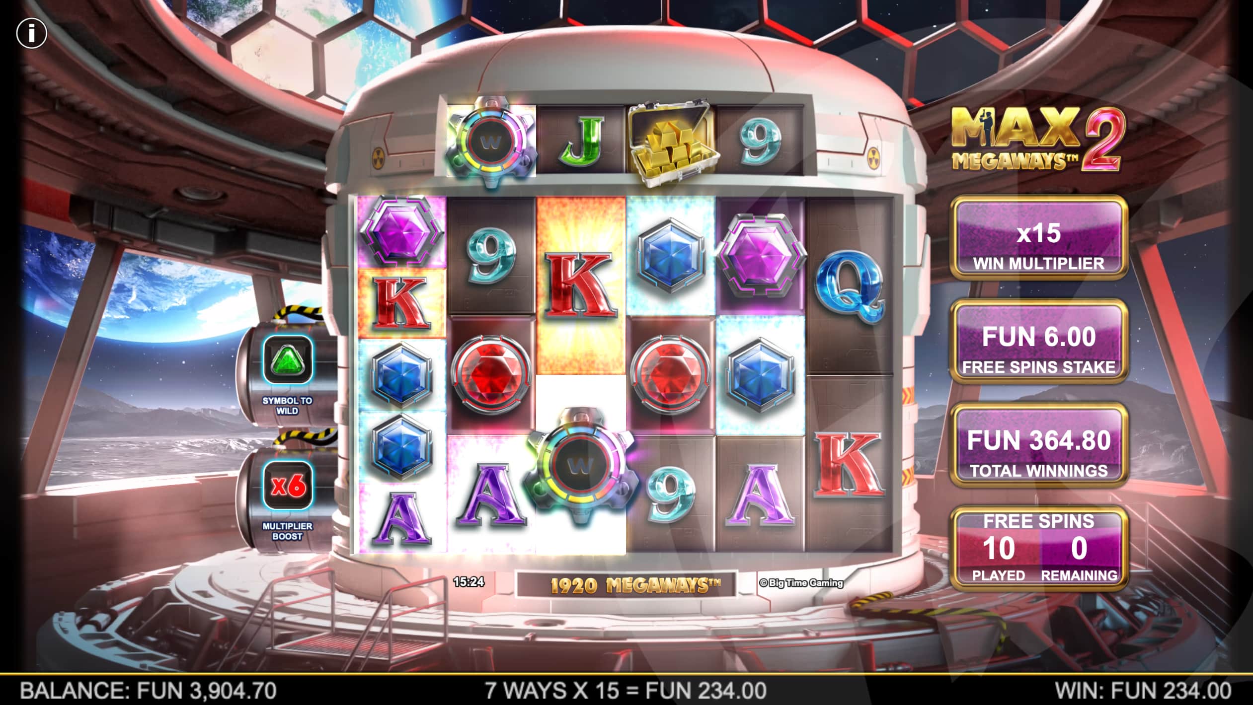 Max Megaways 2 Free Spins