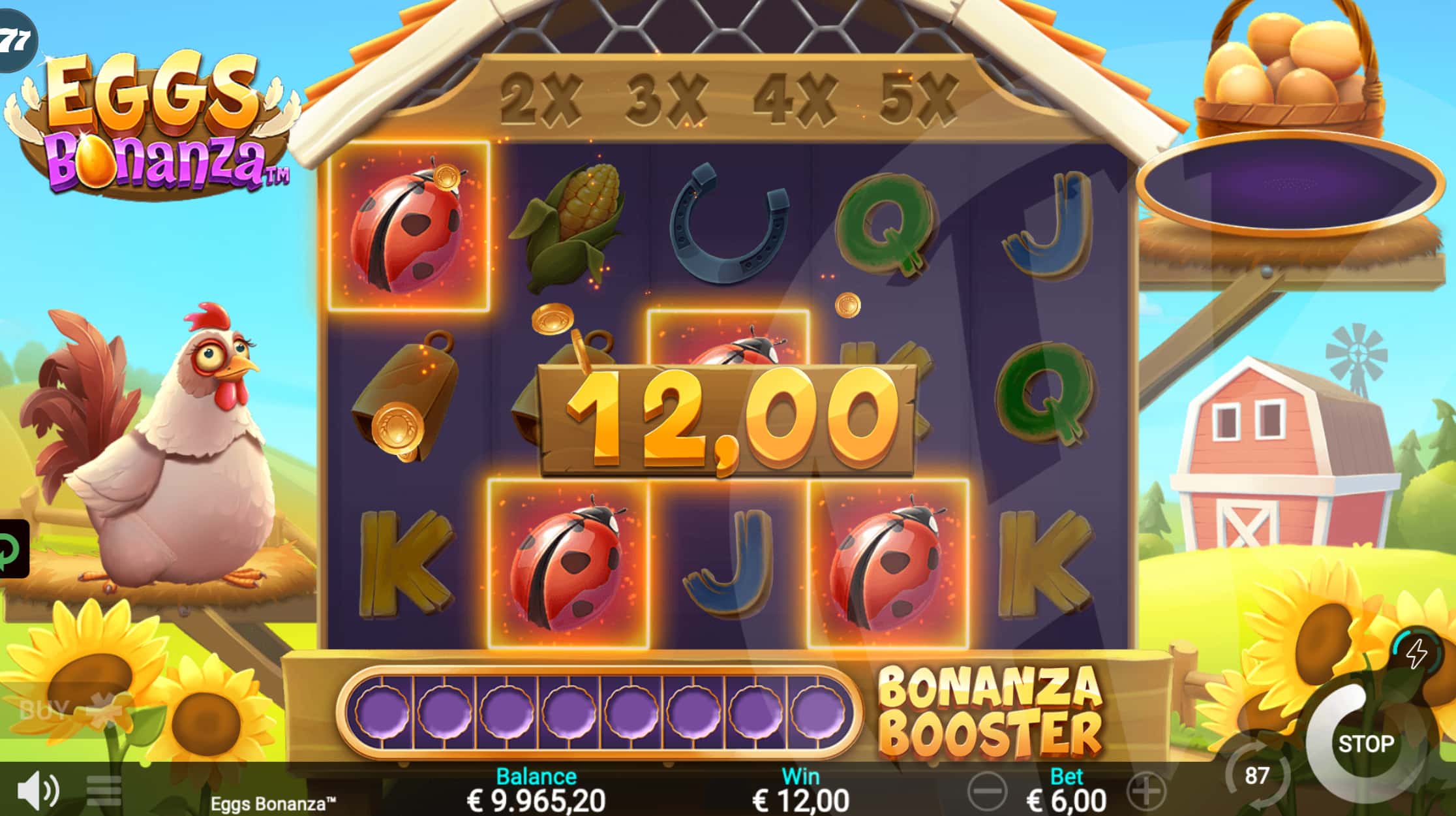 Eggs Bonanza Offers Players 243 Ways to Win