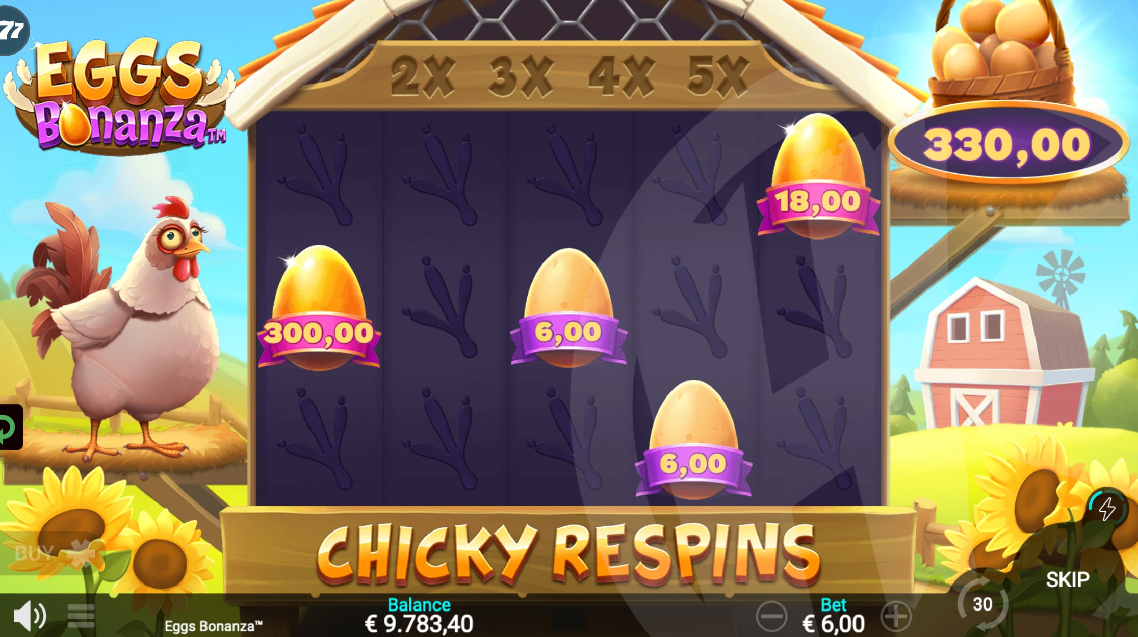 Eggs Bonanza Chicky Respins