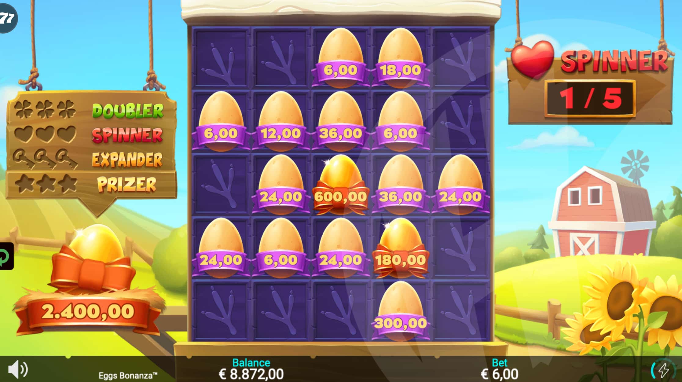 Eggs Bonanza Bonanza Bonus