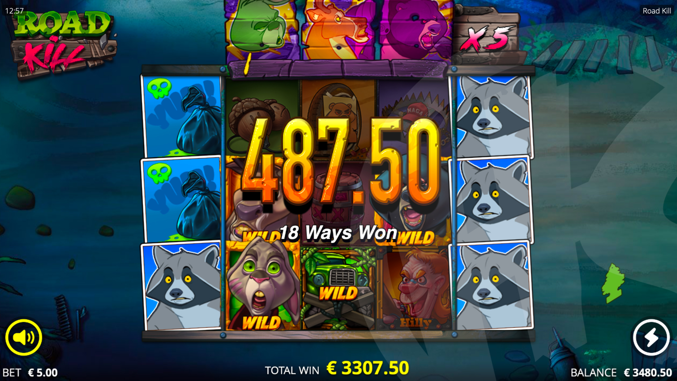 Roadkill Junkyard Assault Freespins