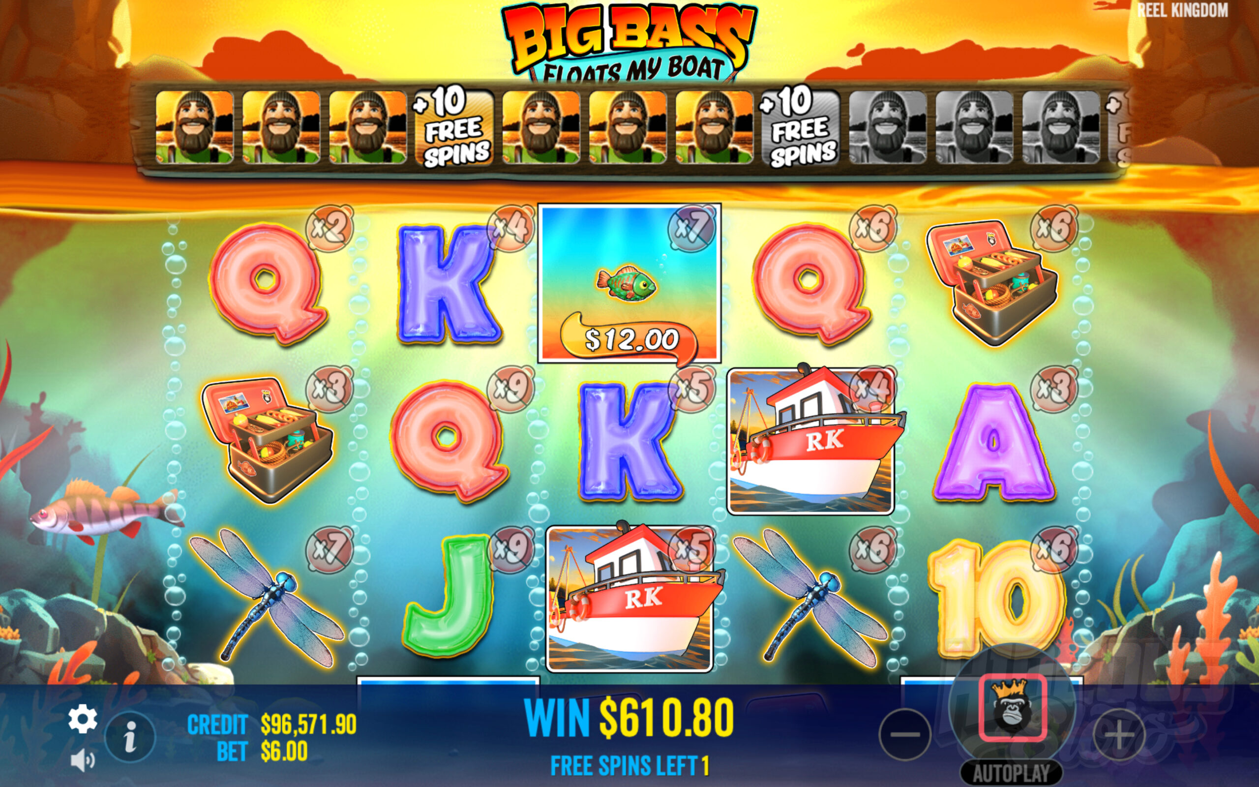 Big Bass Floats My Boat Free Spins