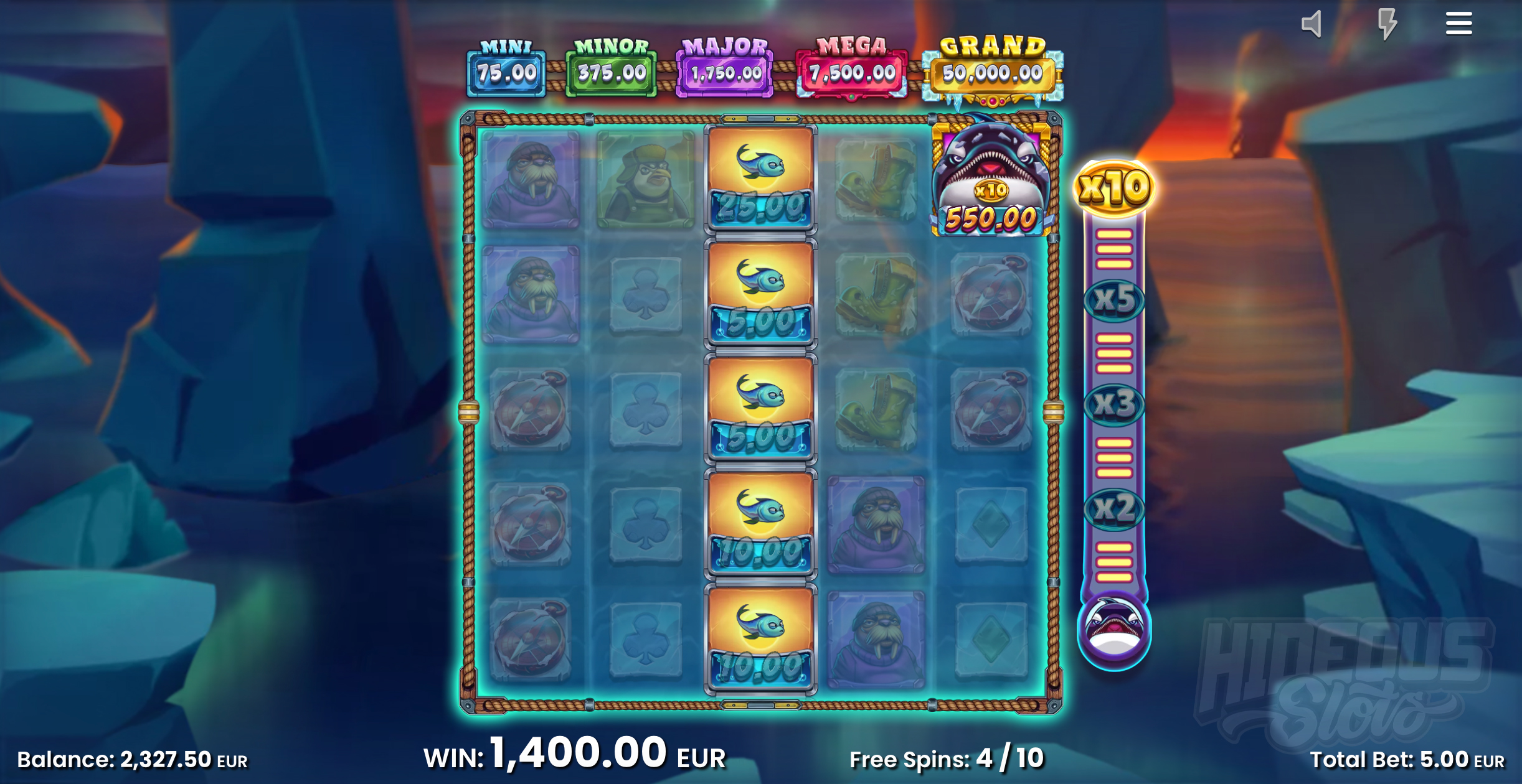 Big Bite Free Spins