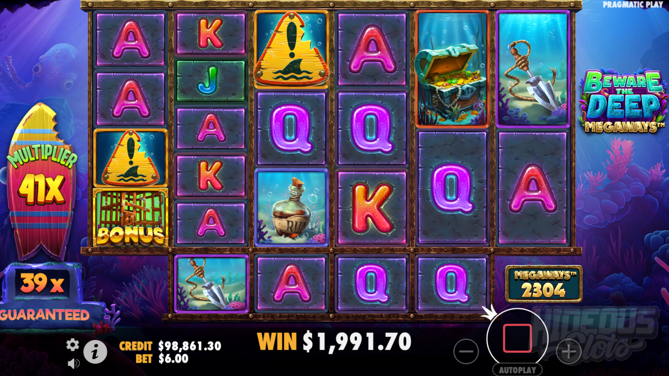 Beware the Deep Megaways - Even Deeper Free Spins