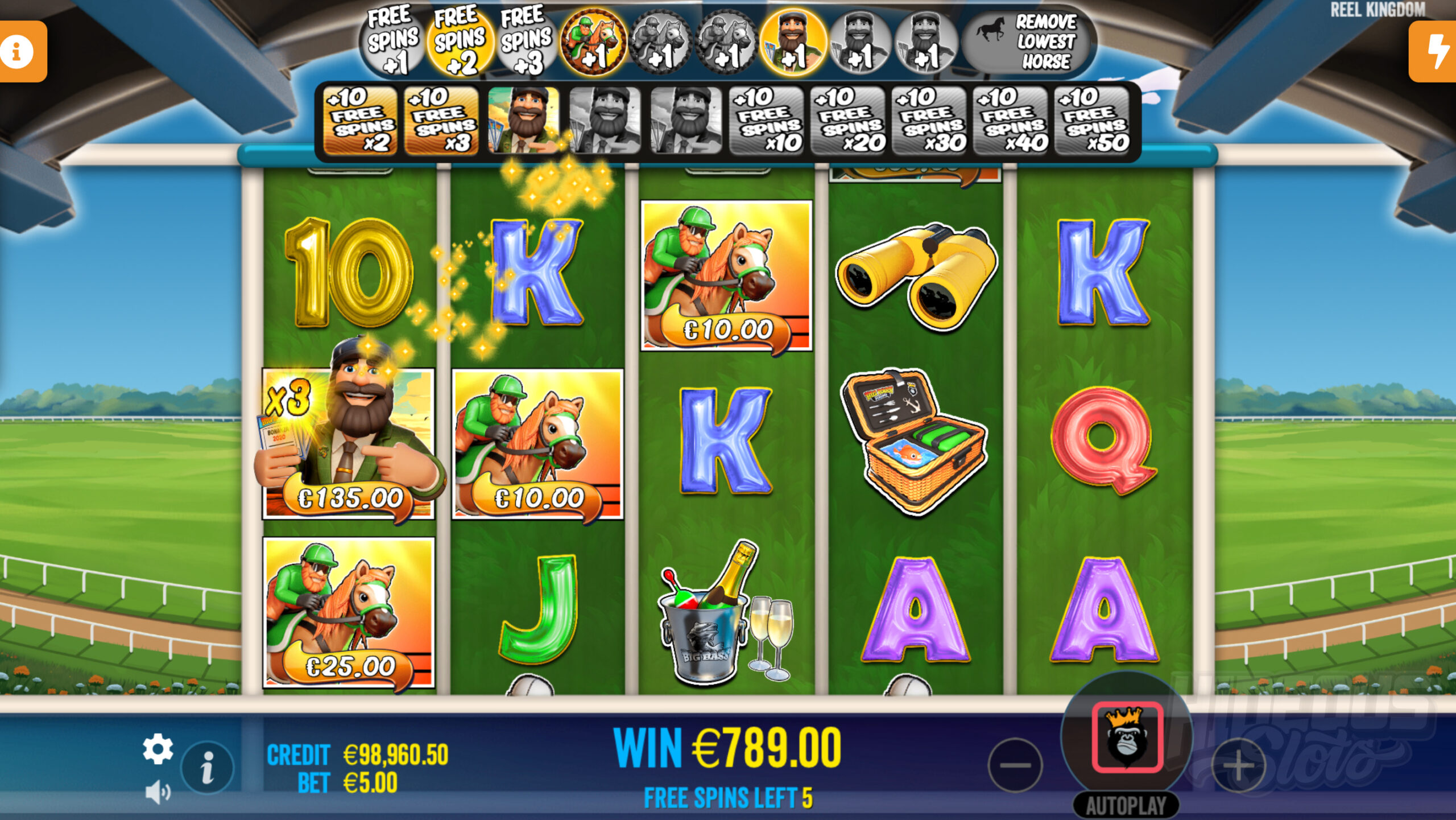 Big Bass Day at the Races Free Spins