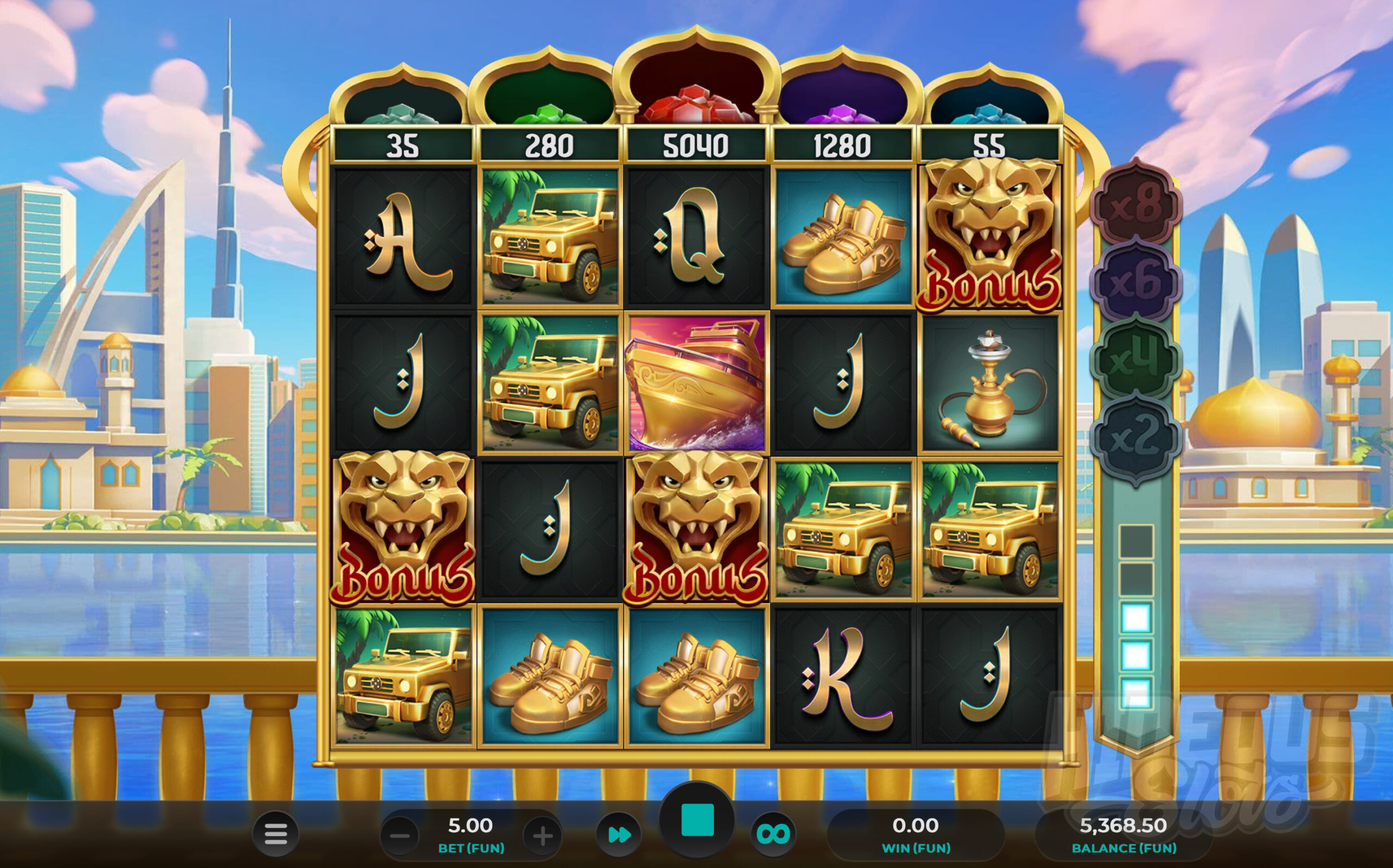 Land 3 Bonus Symbols to Trigger the Free Spins Bonus