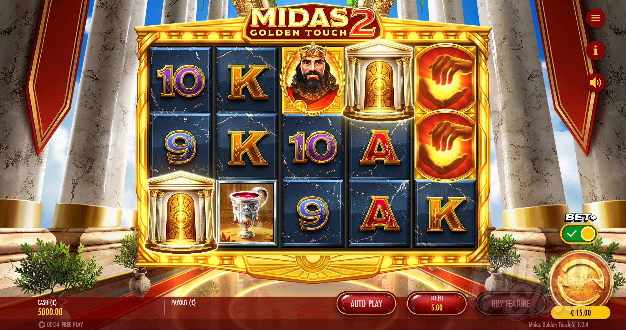 Midas Golden Touch 2 Base Game