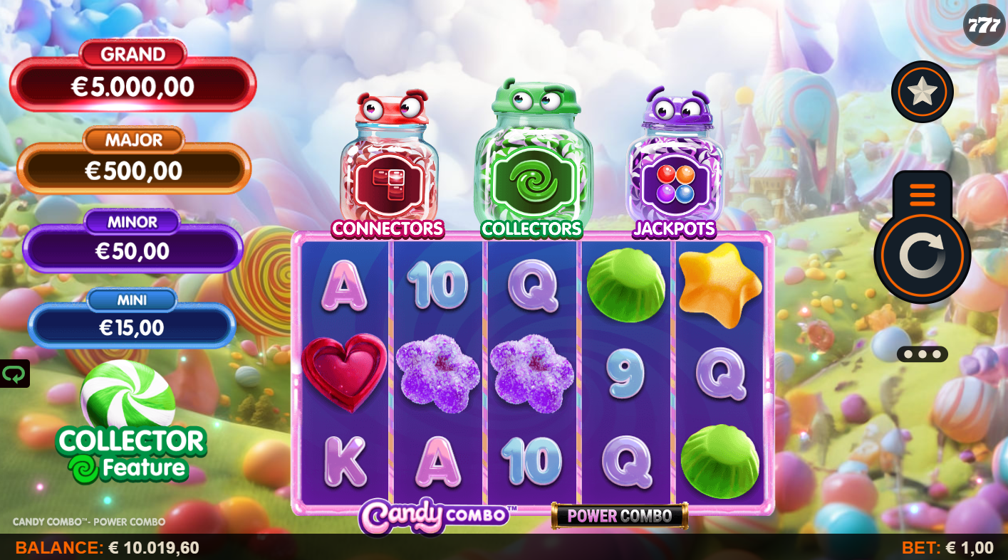 Candy Combo Power Combo Base Game play